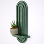 Hanah Home Raf268 Estantería de pared Verde